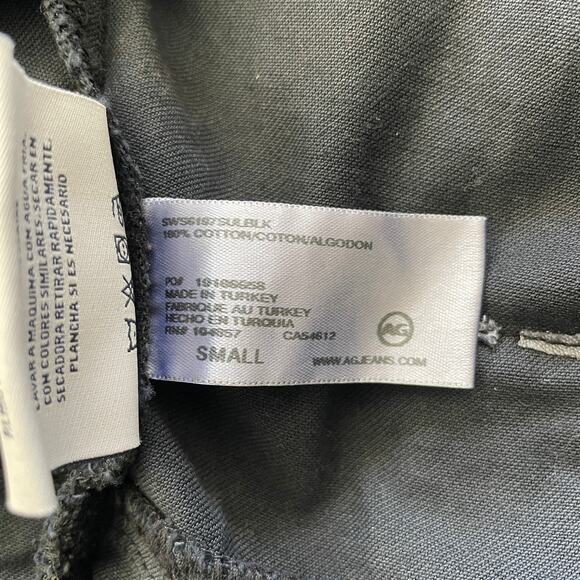 NWT AG Adriano Goldschmied Emery Jumpsuit in Sulfur Black - Size: Small - Picture 12 of 13